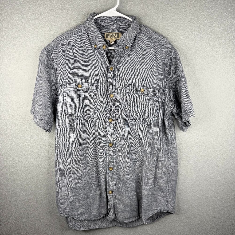 Duluth Trading Co Chambray Button Down